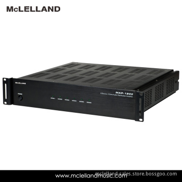 Mutil-Room Amplifier with 6source/Zone Audio (MAP-1200)